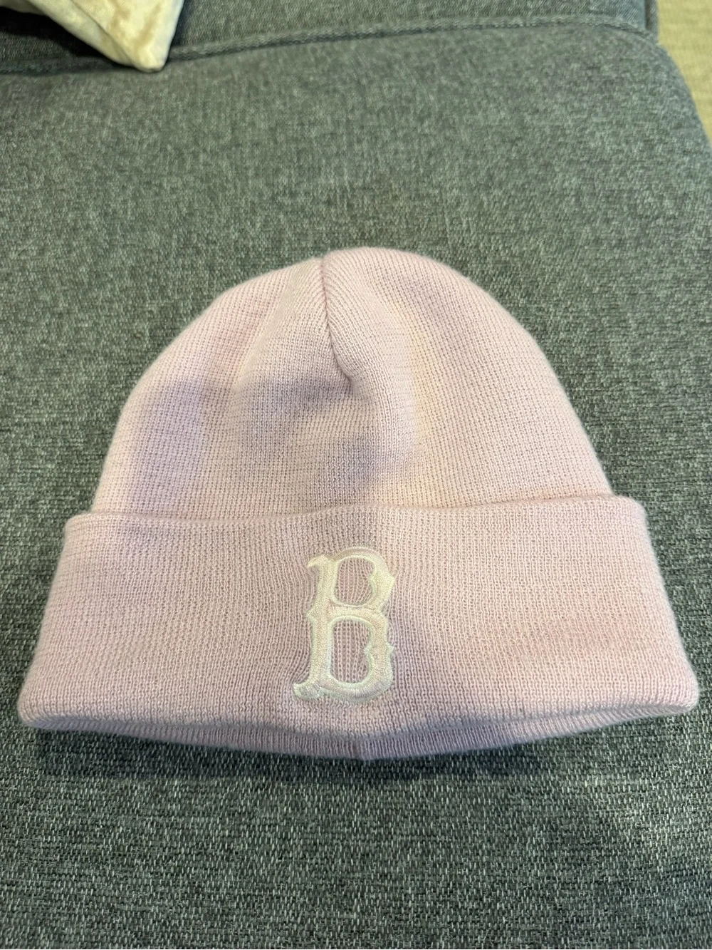 Pink Knit Beanie